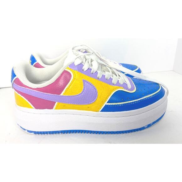 Nike W Nike Court Vision Alta Ltr DM0113-100 Custom Colors Women Size 6 - Picture 1 of 16